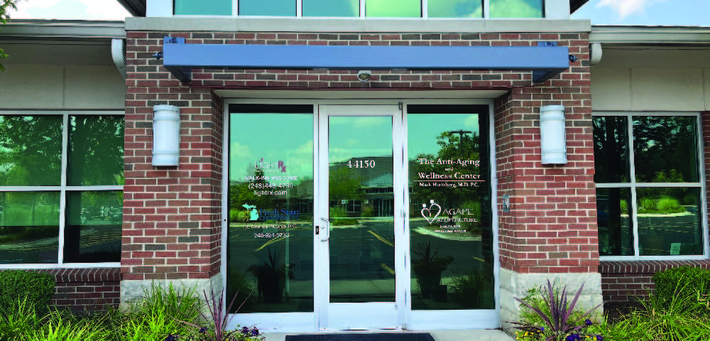 Novi Clinic Exterior Footer